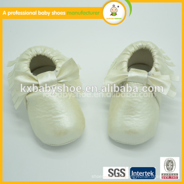 Produit pour bébés pour 2015 Mocassins en cuir de haute qualité à bas prix